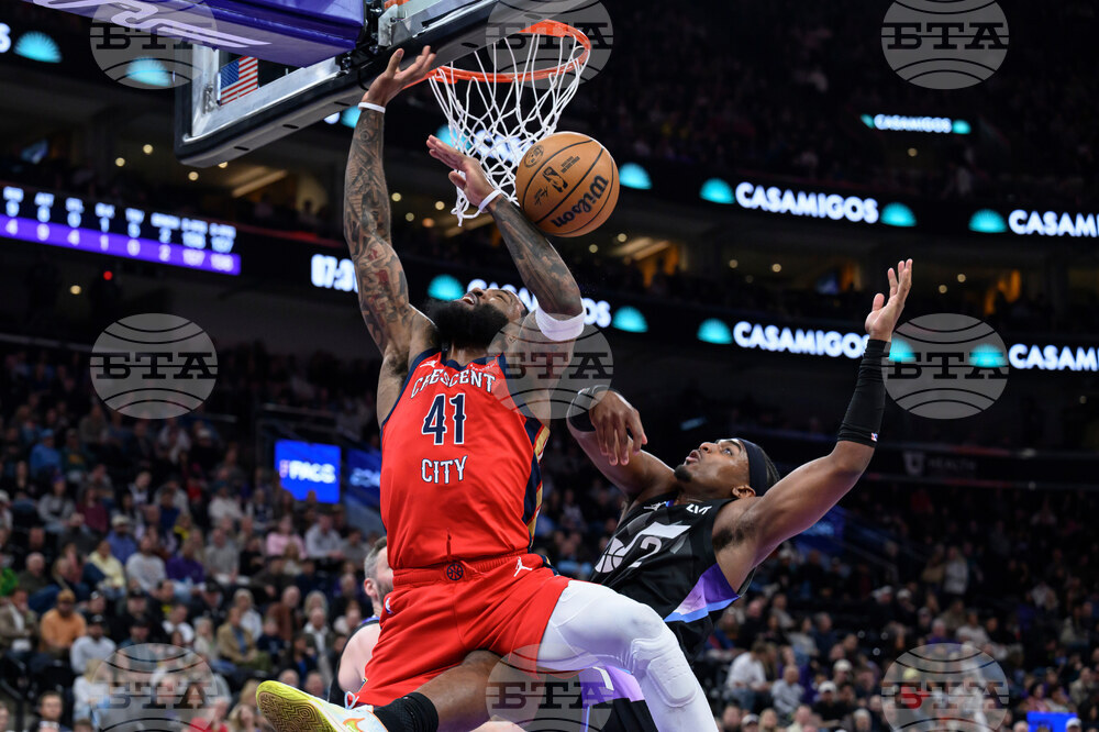 Pelicans Jazz Basketball