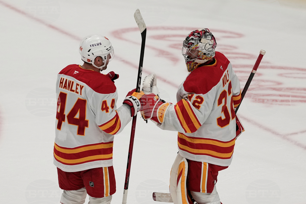 Flames Sharks Hockey