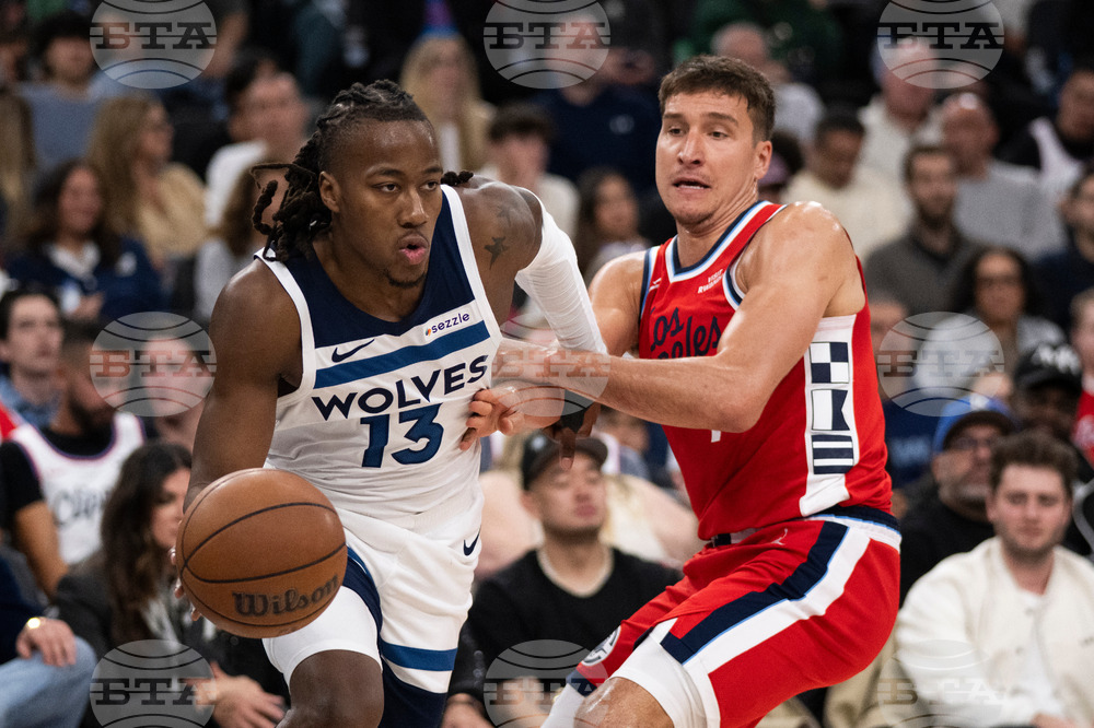 Timberwolves Clippers Basketball