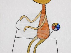 Изложбата „Слънчев свят“ на Росен Рашев - Рошпак. Снимка: Галерия „Париж“