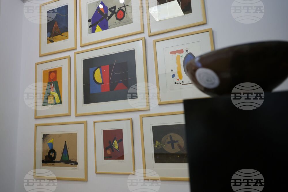 Бургас - Стоян Цанев - 80-годишнина от рождението - изложба