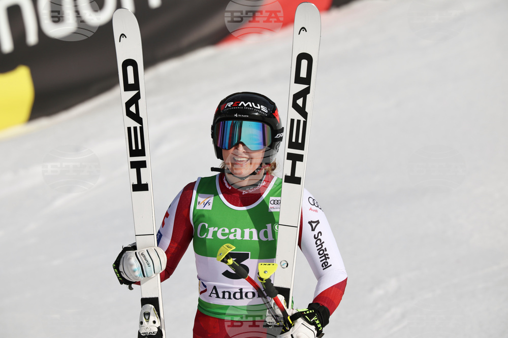 CORRECTION Andorra World Cup Alpine Skiing