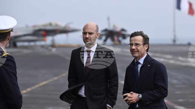 Френски ядрени оръжия не може да бъдат разполагани в Швеция в мирно време, заяви шведският премиер