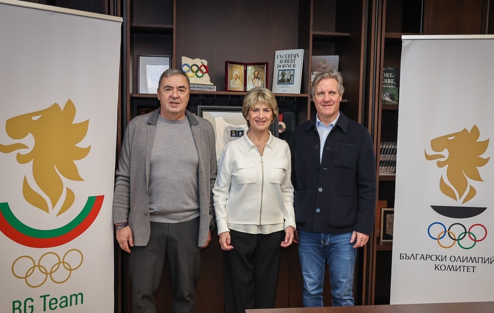 Георги Аврамчев и Антонио Жозе Силва се срещнаха с председателя на БОК Весела Лечева