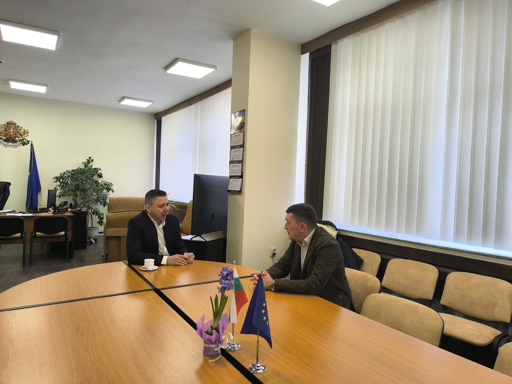 ОА Добрич: А. Атанасов проведе работна среща с директора на ВиК Добрич