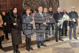 Плевен - годишнина от гибелта на руския император Александър II - панихида