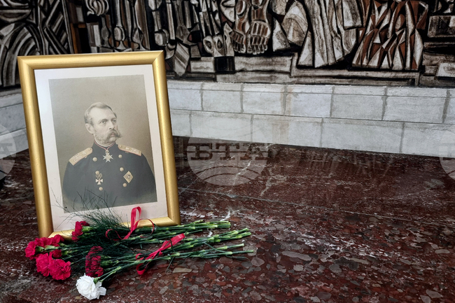 Memorial Service in Pleven Marks 145th Anniversary of Death of Russian Emperor Alexander II