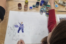 Търговище - инициатива - изобразително изкуство