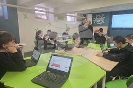 Петрич - Трето основно училище „Гоце Делчев“ - STEM център - откриване