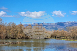 Язовир „Жребчево“ - пълноводие - Потопената църква