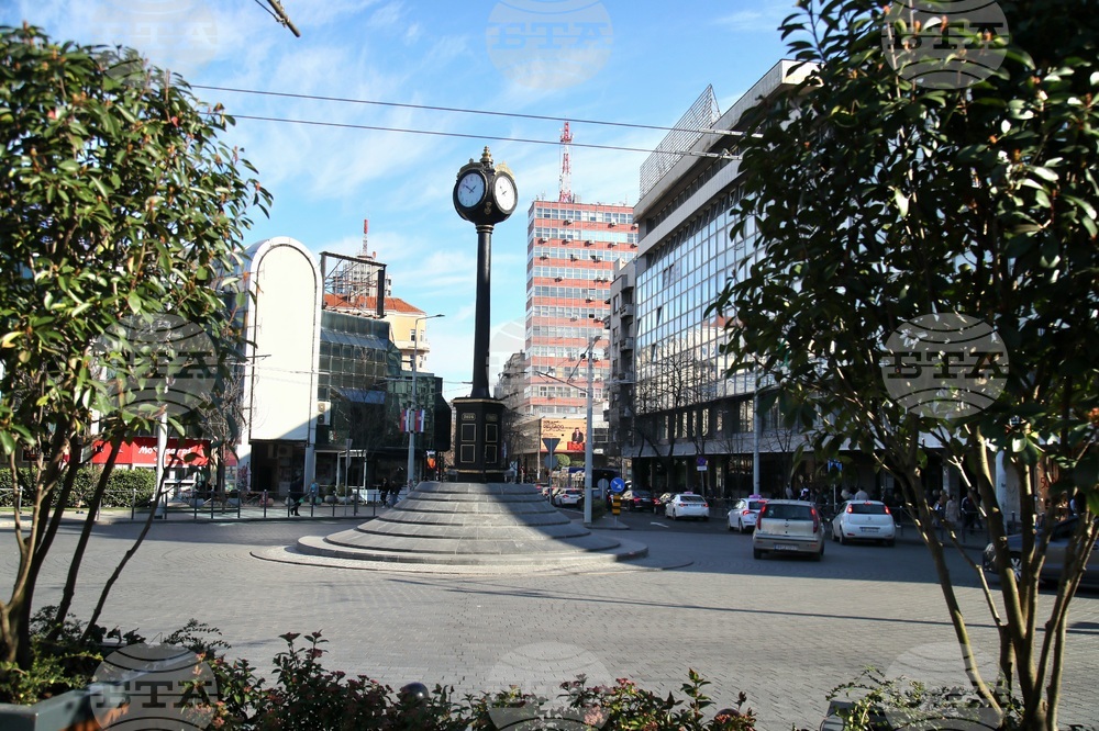 Сърбия - Белград - часовник