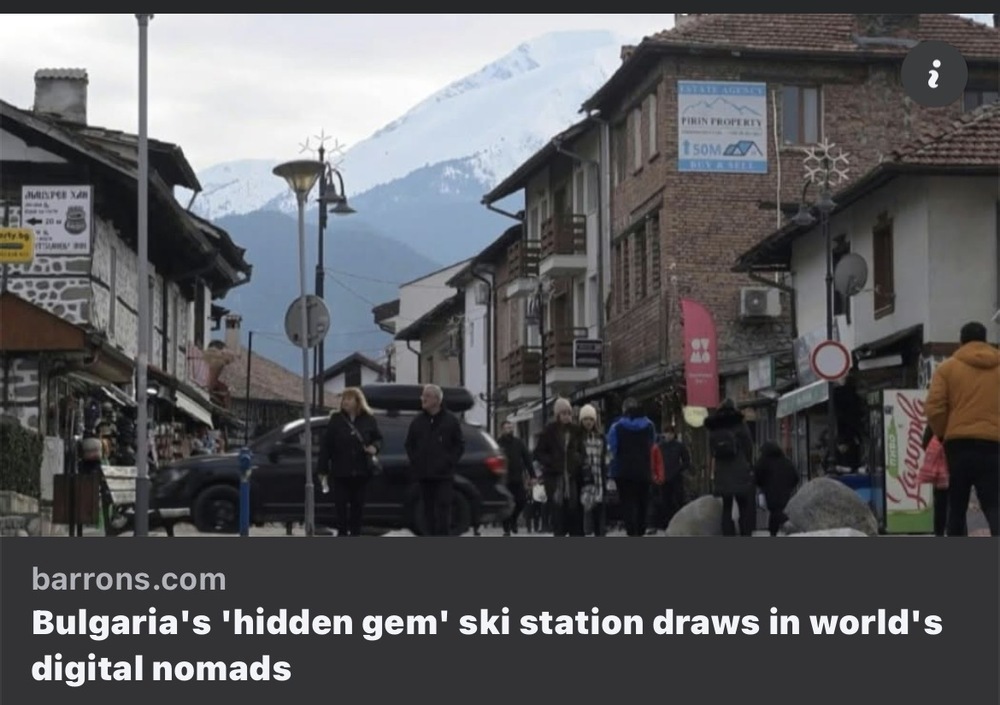 Банско отново привлича световния интерес