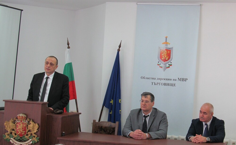 Старши комисар Мариaн Михайлов е назначен на длъжността директор на Областната дирекция на МВР в Търговище