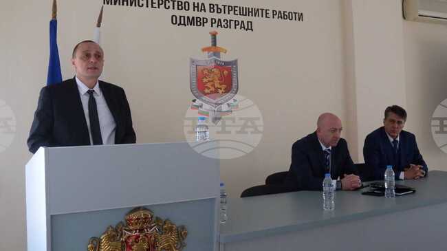 Старши комисар Петър Ванев е новият директор на Областната дирекция на МВР в Разград