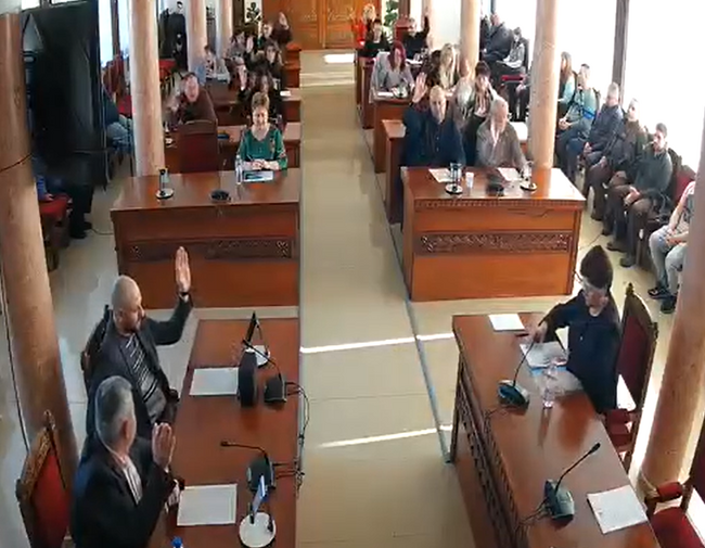 Срещу наводненията се действа с комплексни усилия, каза кметът на Харманли Мария Киркова пред общинските съветници 