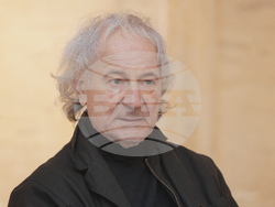 София (27 март 2018) В Националната галерия Квадрат 500 се състоя пресконференция по повод предстоящото откриване на самостоятелната изложба от проекта „Българските Художници Днес“ на Стоян Цанев (на снимката). Пресфото-БТА, снимка: Христо Касабов