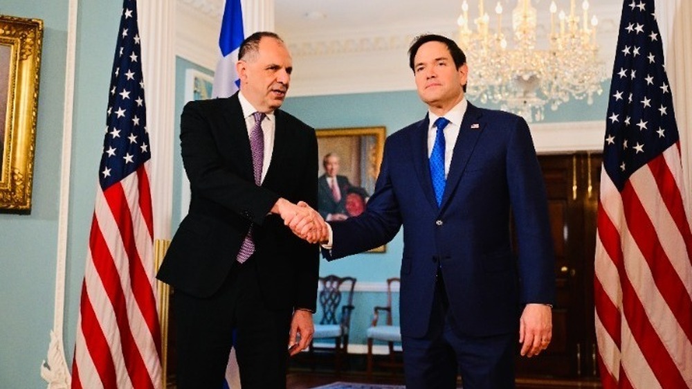 АНА-МПА: Срещата между гръцкия външен министър Йоргос Герапетритис и държавния секретар на САЩ Марко Рубио се проведе в позитивна атмосфера