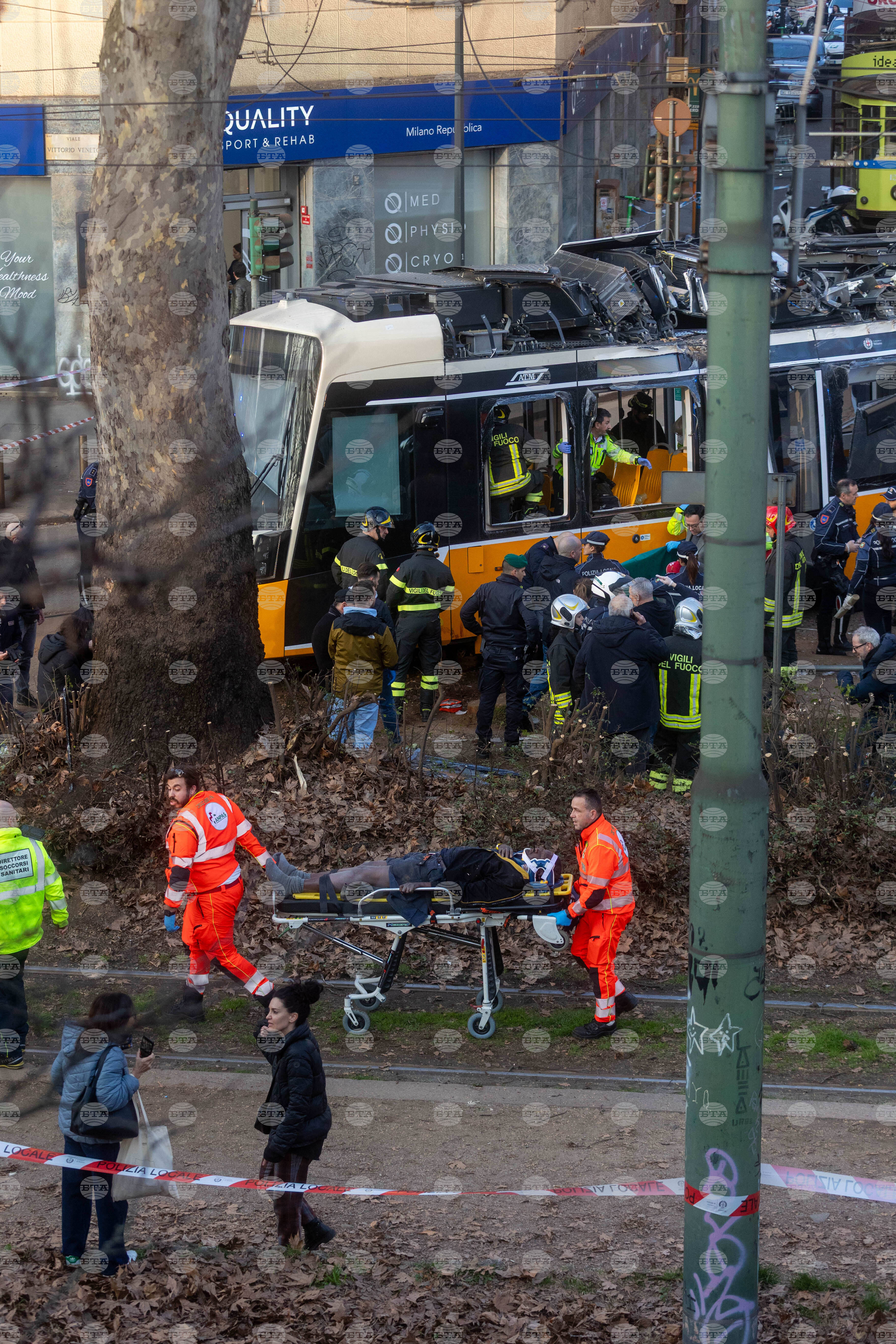 Italy Tram Derailment
