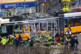 Italy Tram Derailment