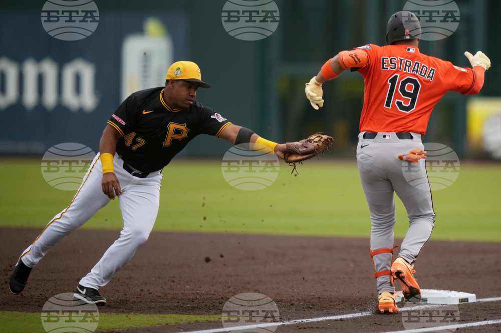Orioles Pirates Spring Baseball