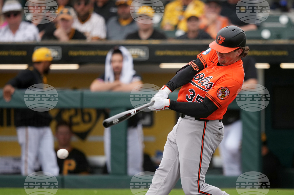 Orioles Pirates Spring Baseball