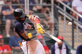 Red Sox Braves Spring Baseball