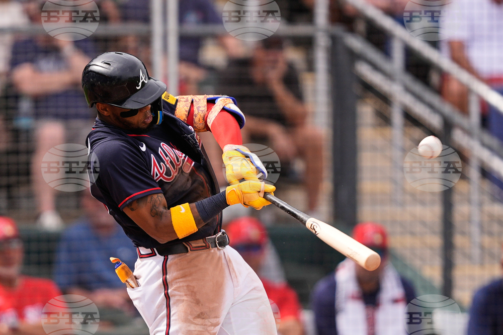 Red Sox Braves Spring Baseball