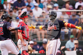 Red Sox Braves Spring Baseball