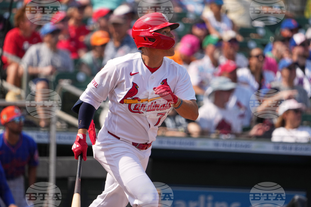 Mets Cardinals Spring Baseball