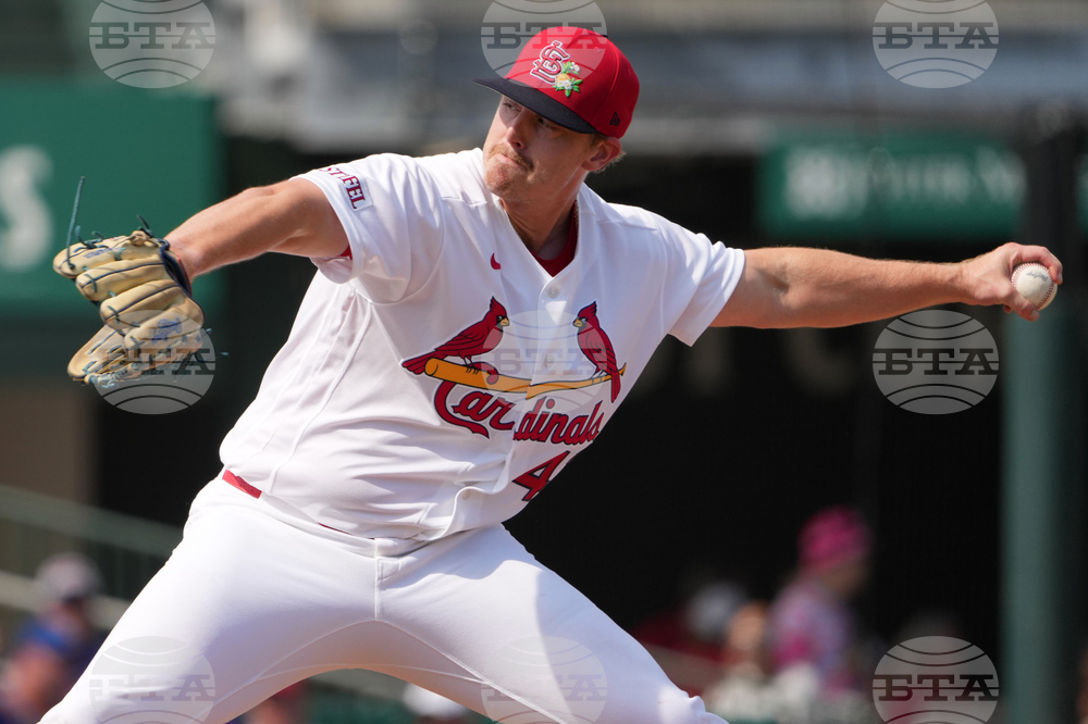 Mets Cardinals Spring Baseball