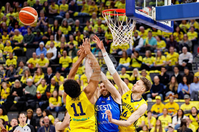 Sweden Estonia Basketball