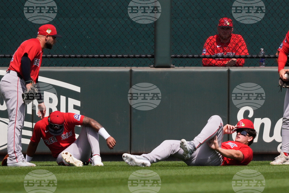 Red Sox Braves Spring Baseball
