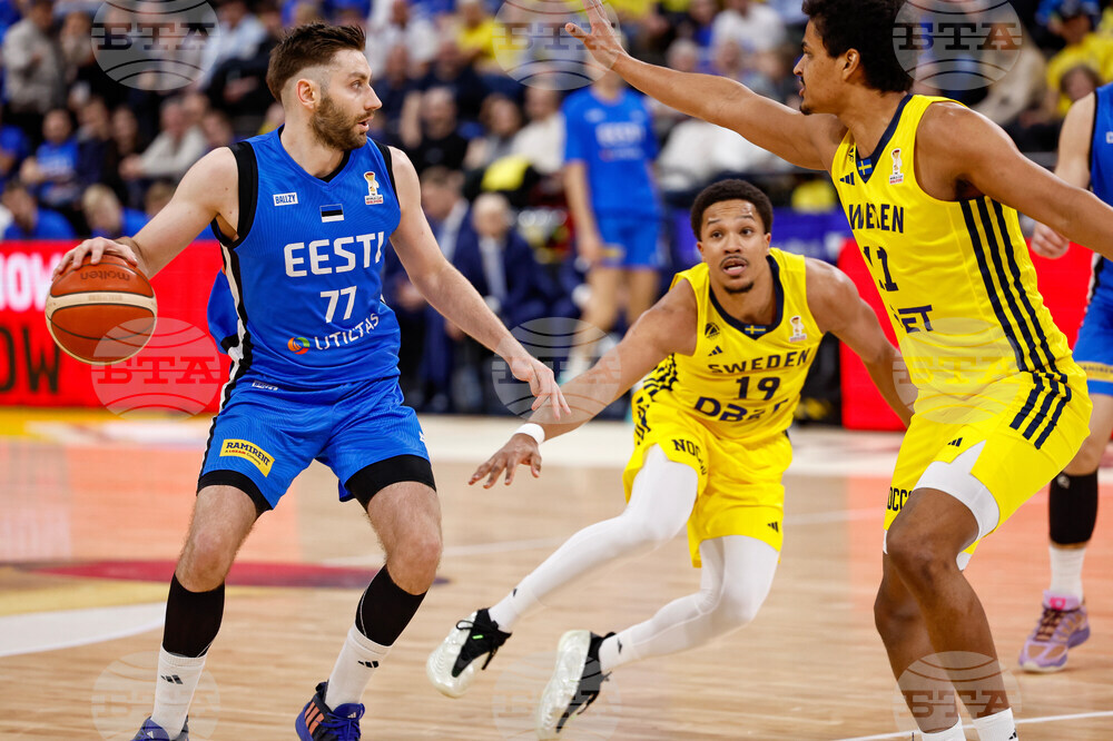 Sweden Estonia Basketball