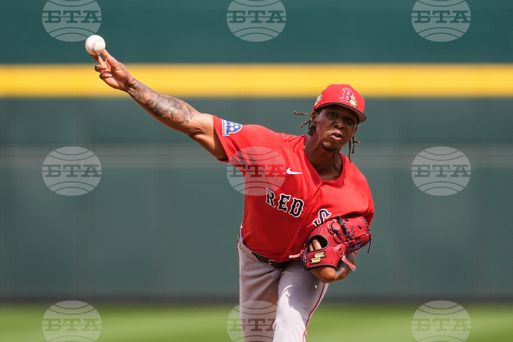 Red Sox Braves Spring Baseball