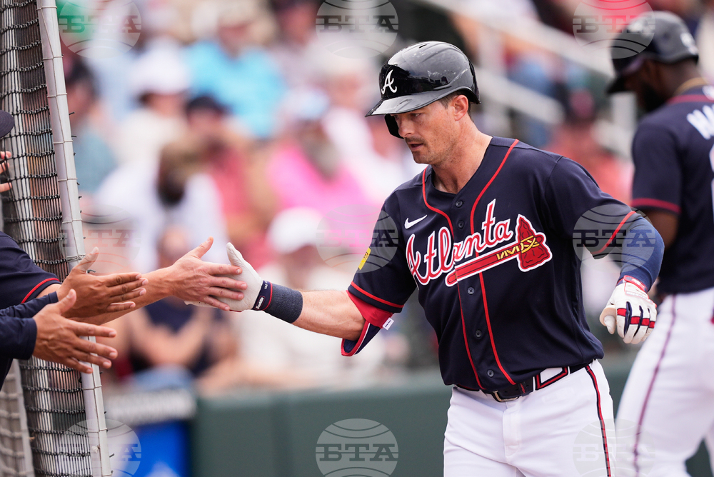 Red Sox Braves Spring Baseball