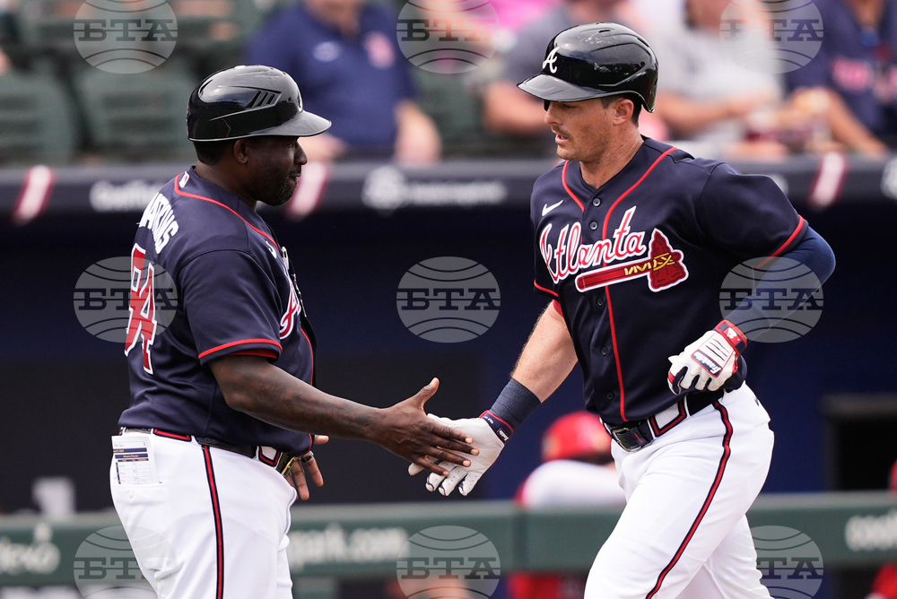 Red Sox Braves Spring Baseball