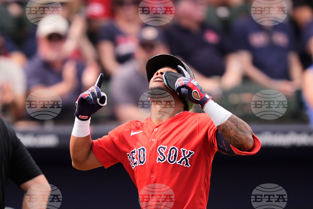 Red Sox Braves Spring Baseball