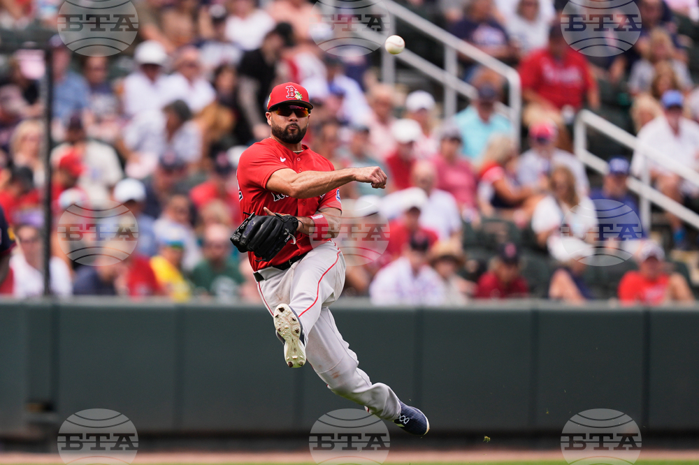 Red Sox Braves Spring Baseball