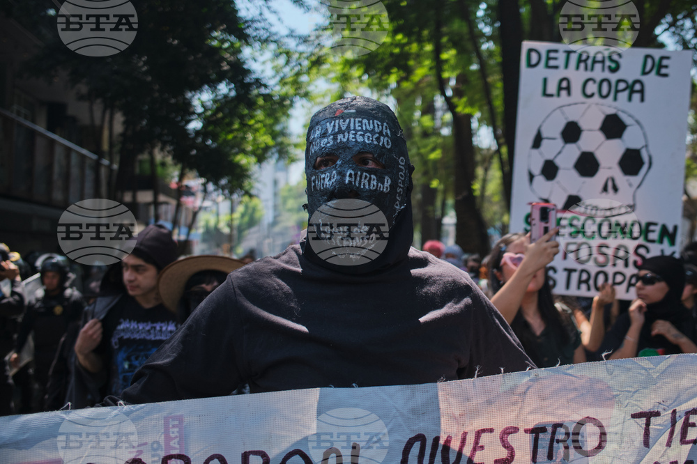 Mexico FIFA Protest