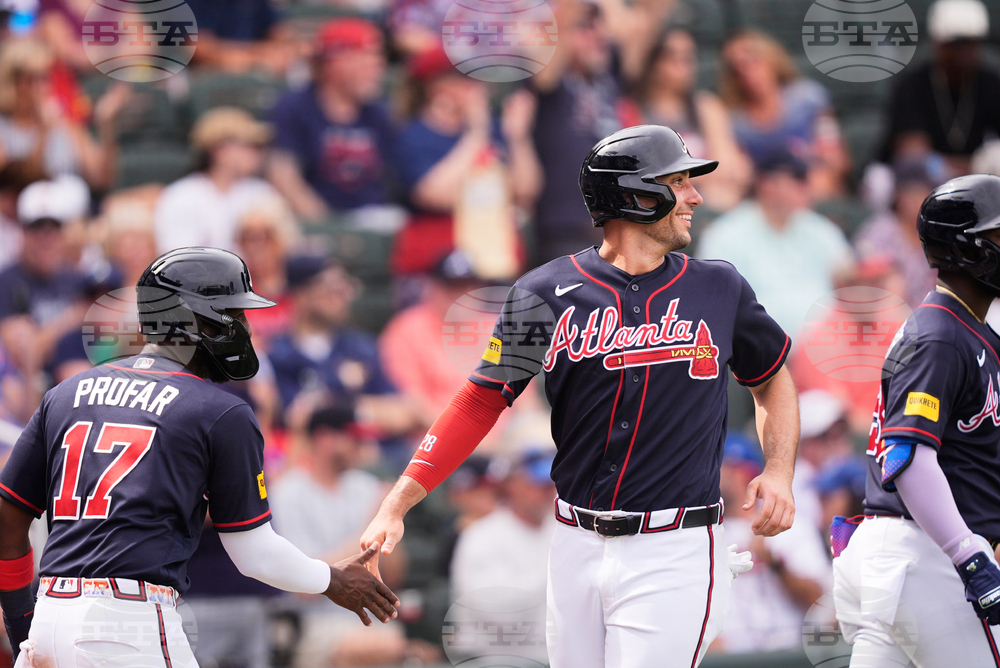 Red Sox Braves Spring Baseball