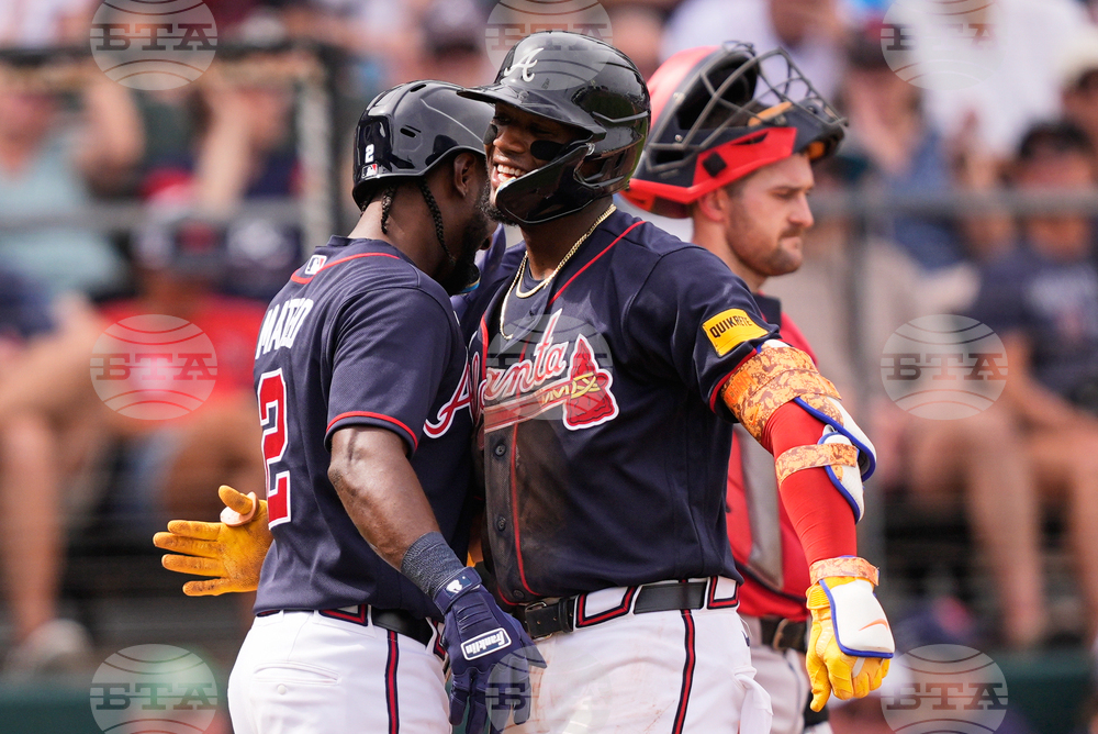 Red Sox Braves Spring Baseball