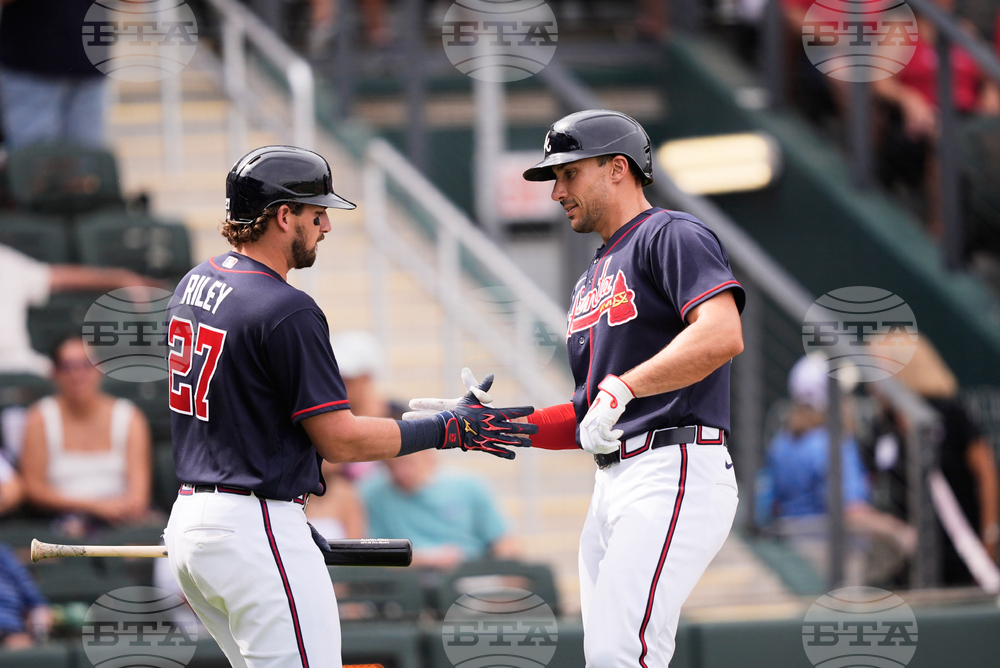 Red Sox Braves Spring Baseball