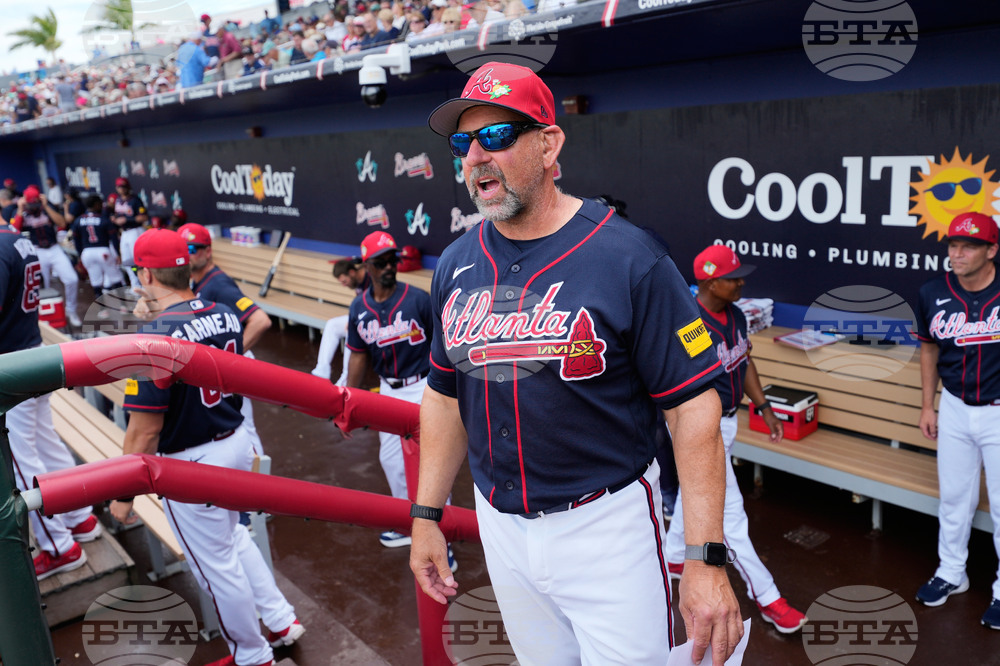 Red Sox Braves Spring Baseball