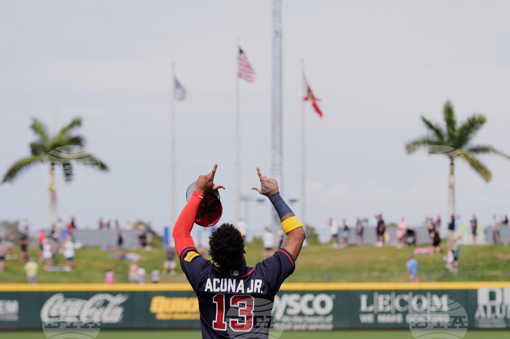 APTOPIX Red Sox Braves Spring Baseball