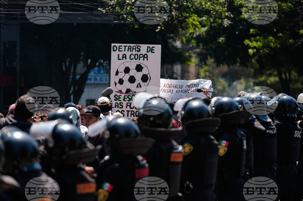 Mexico FIFA Protest