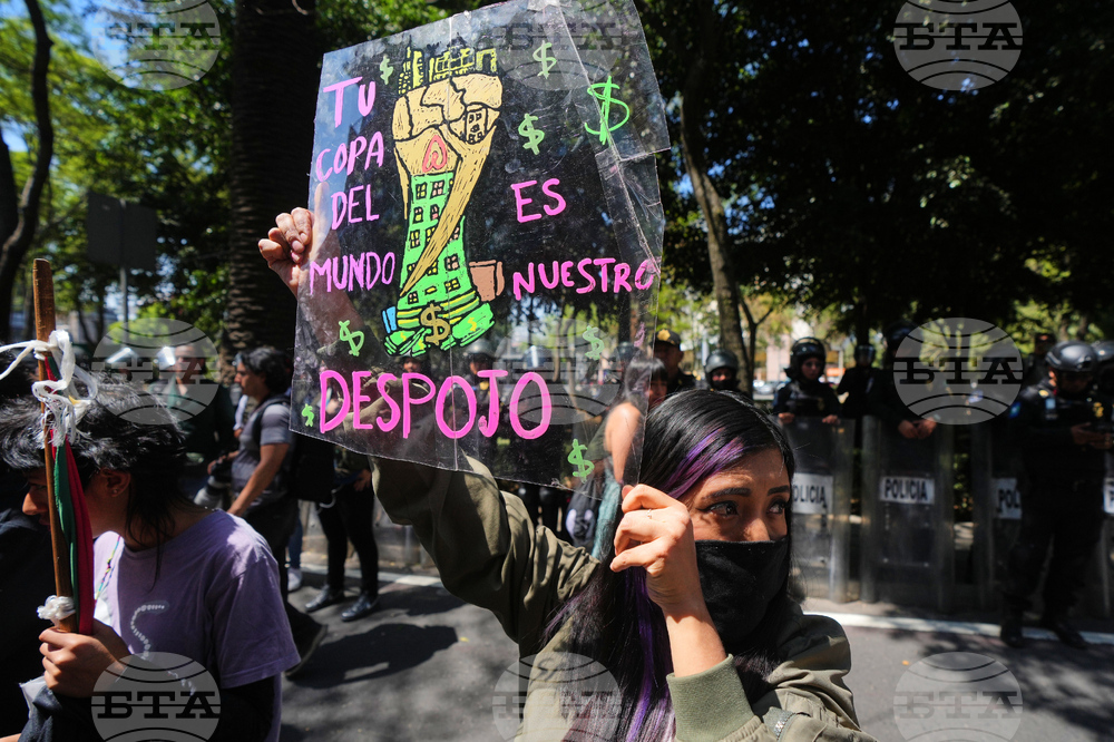 Mexico FIFA Protest