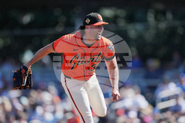 Dodgers Giants Spring Baseball