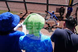 Dodgers Giants Spring Baseball