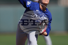 Dodgers Giants Spring Baseball