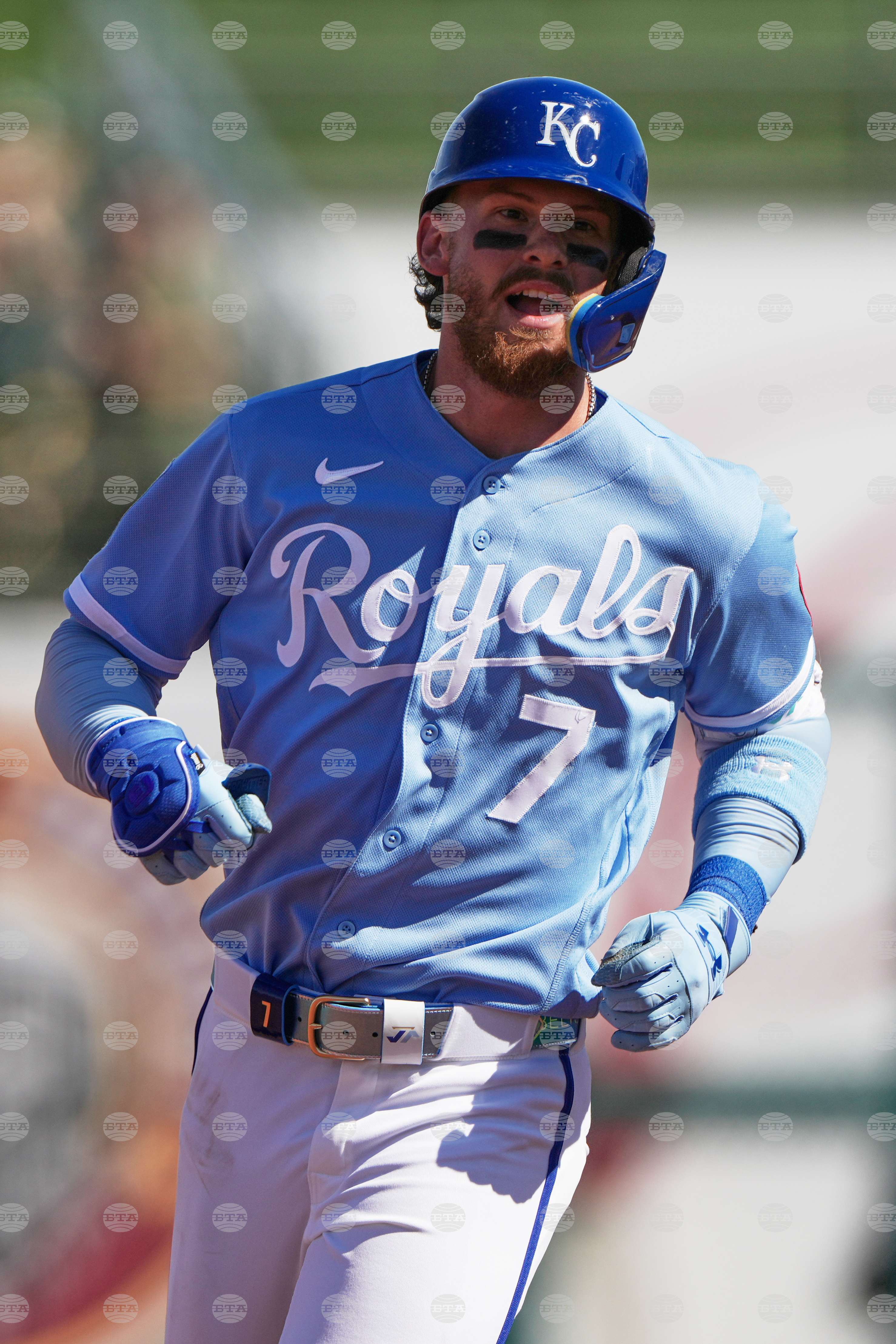 Athletics Royals Spring Baseball